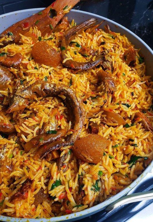 Native Rice with Chicken and Beef